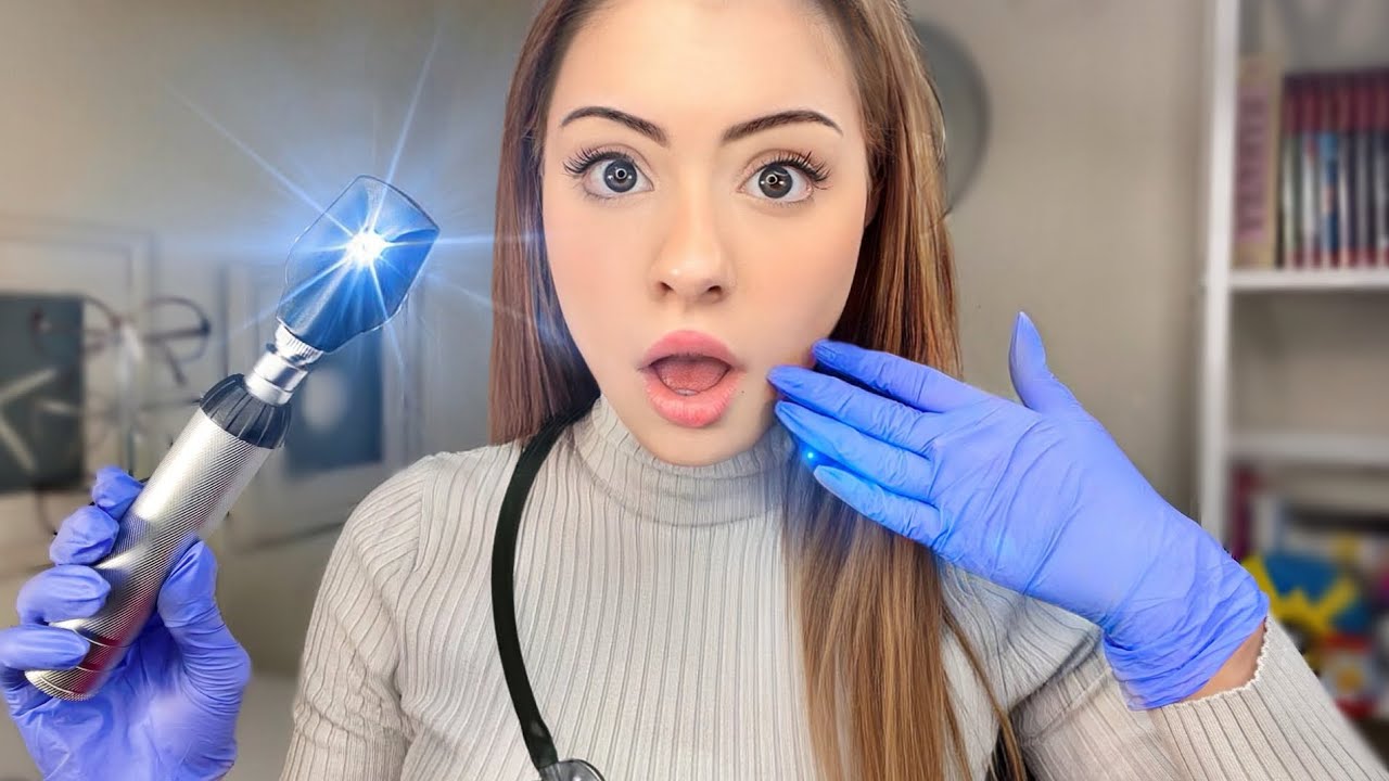 ASMR The TMI Nurse 💀🩺 Medical Exam Cranial Nerve, Eye, Ear, Personal Attention, Fast Examination