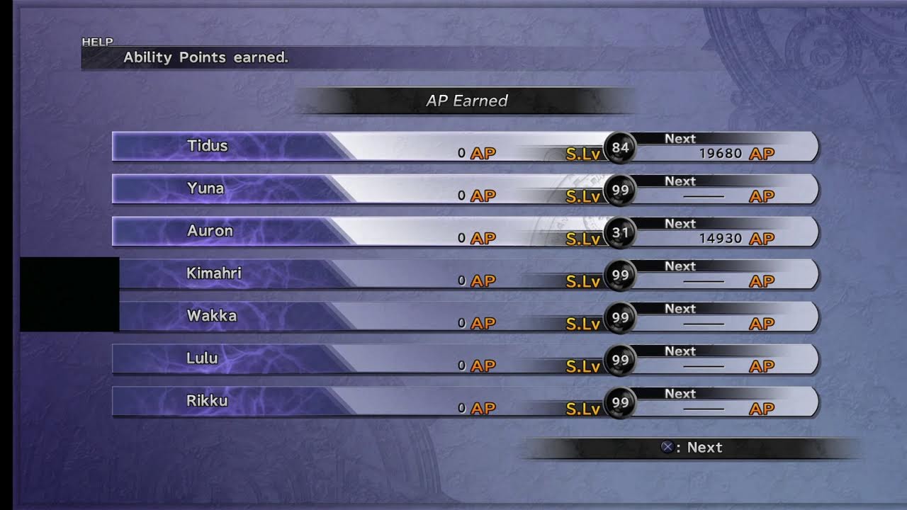 Final Fantasy X 1st Time Defeating Nemesis Yuna, Tidus, Auron