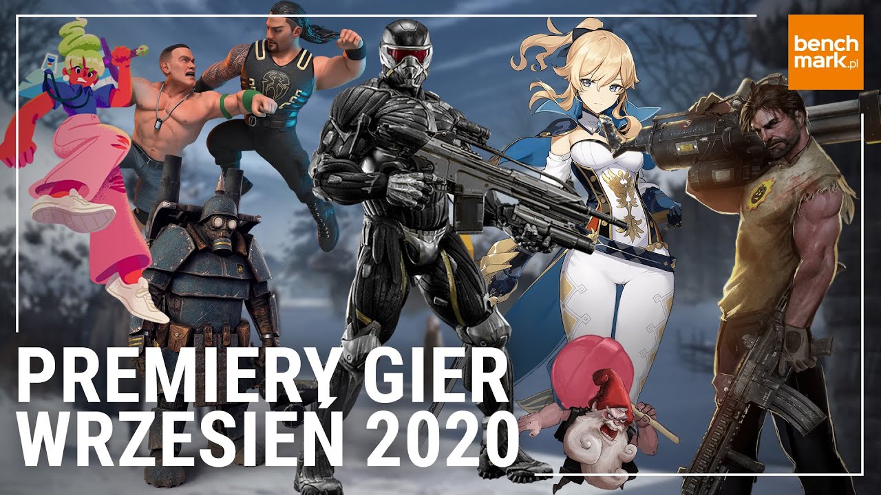 Premiery gier - wrzesień 2020