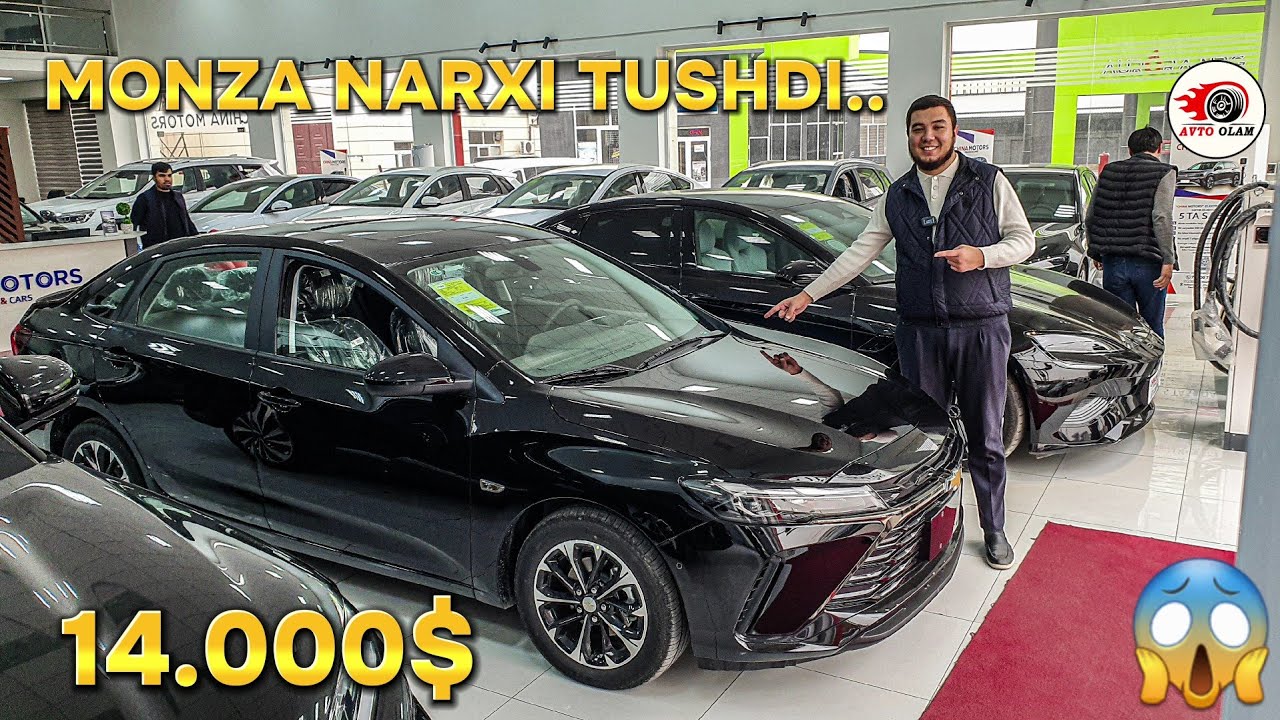XUSH XABAR MONZA NARXI YANA TUSHDI..AVTO OLAM