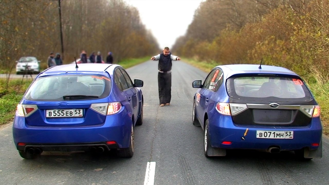 ВАЗ 2109, Honda Accord, Subaru Impreza и WRX. Кто быстрее?