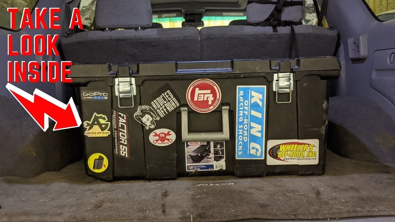 Every Tool/Spare Part I carry In My 3rd Gen 4Runner (A Look At My Box)