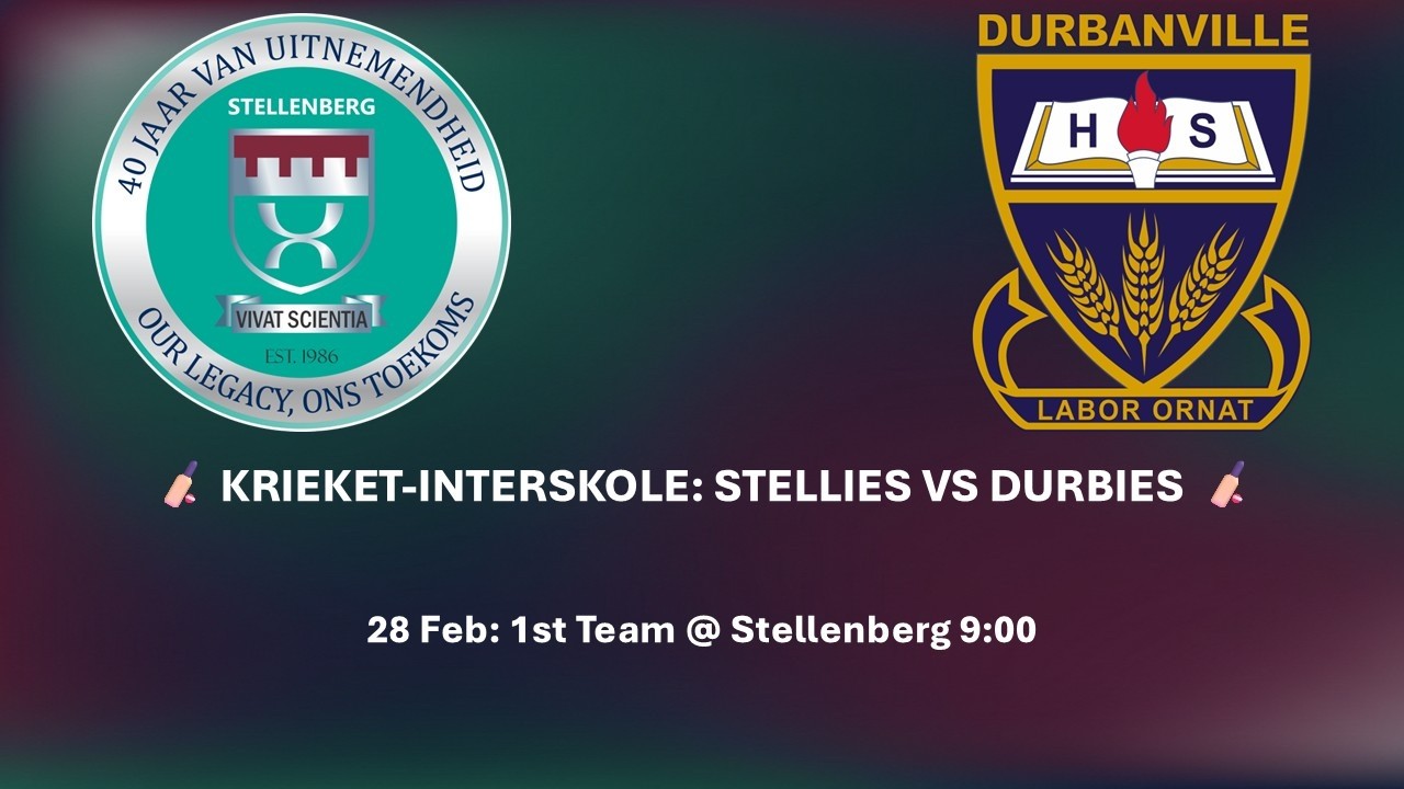 Stellenberg vs Durbanville 1st XI