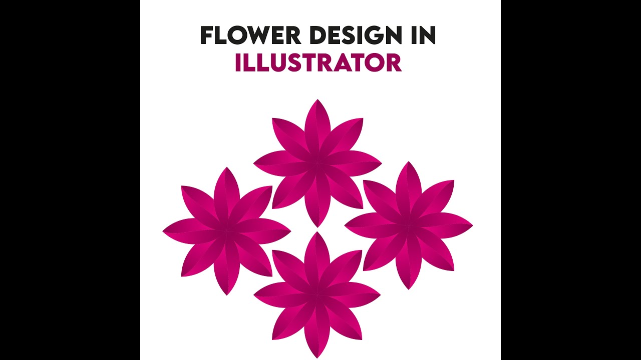 How to Create a Beautiful Flower Design in Adobe Illustrator (Beginner Friendly)
