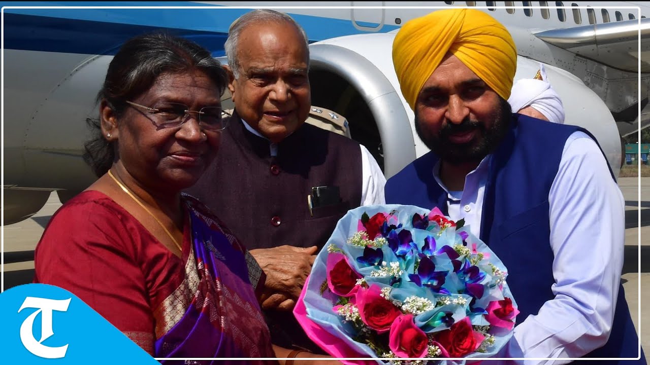 Punjab: President Murmu arrives in Amritsar