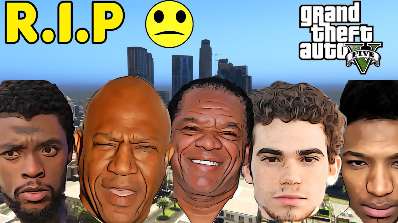Famous Actors Death Recreated in GTA 5 (Deebo, Chadwick Boseman, John Witherspoon)