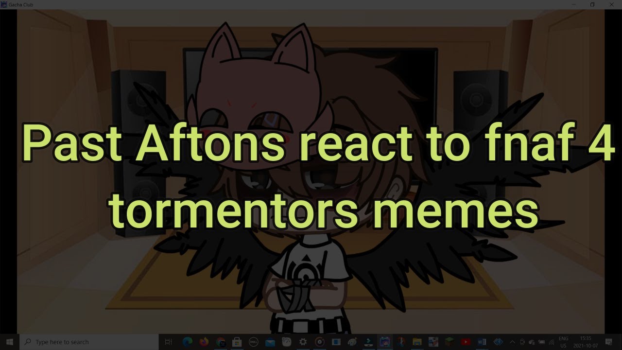 past aftons react to fnaf 4 tormentors || By Roza_the_oficial ||MY AU|| Enjoy || part 1/3 ||