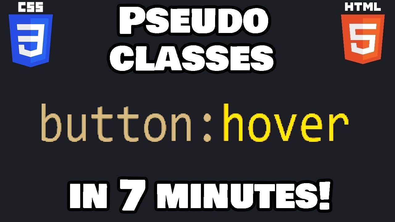 Learn CSS pseudo-classes in 7 minutes! ☟