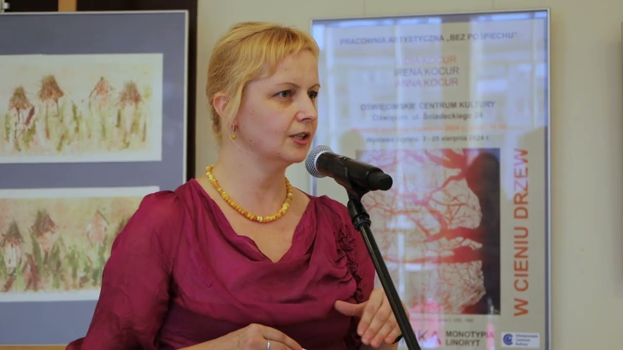 Wystawa prac Lidii Kocur, Ireny Kocur, Anny Kocur -  „W cieniu drzew”.