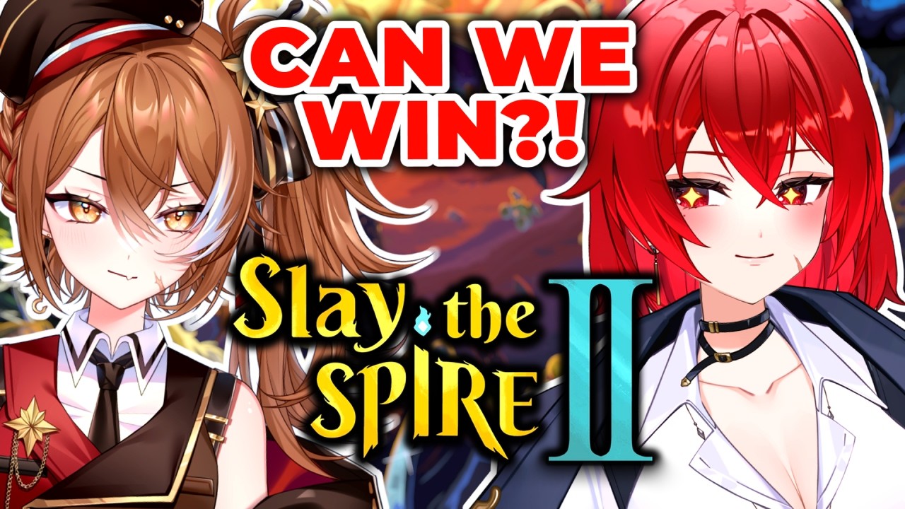 Italian & American Vtubers Slay The Spire Together! | 🔴LIVE Collab