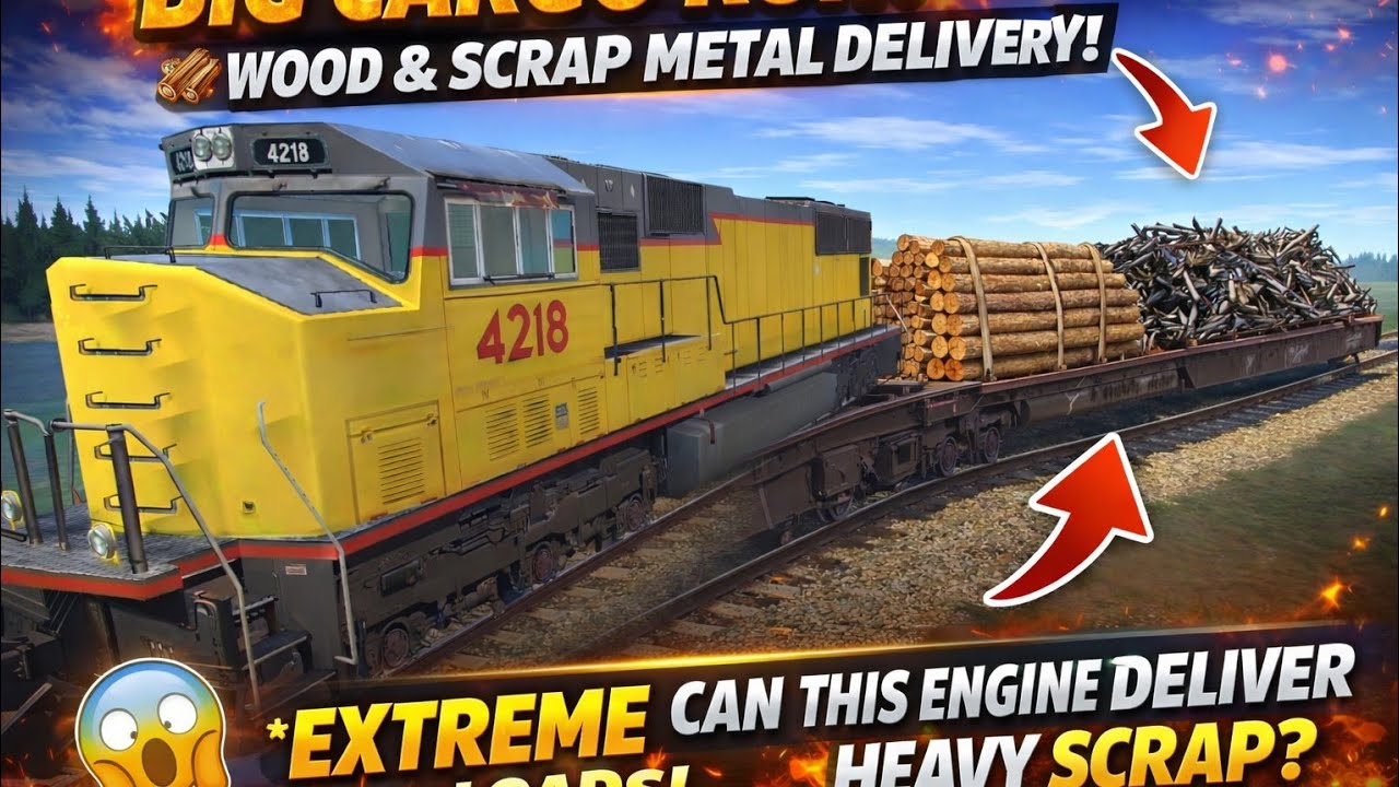 SCRAP METAL + WOOD DELIVERY BY 4218 ENGINE 🫡😱