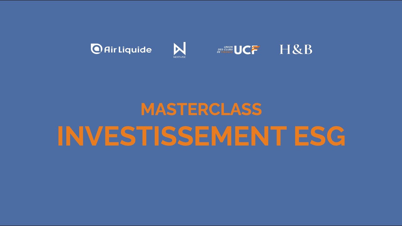 Replay Masterclass #1 : INVESTISSEMENT ESG (22 septembre 2025)