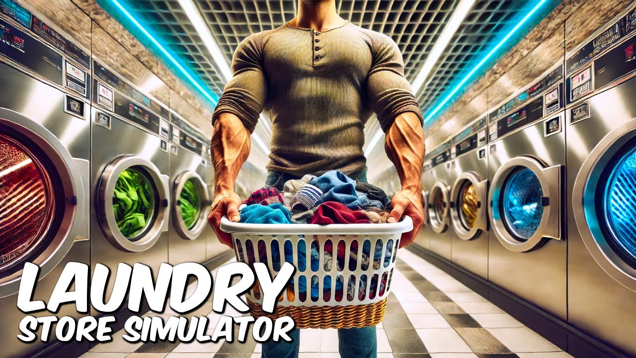 Build The ULTIMATE Laundry Store In This NEW Simulator...