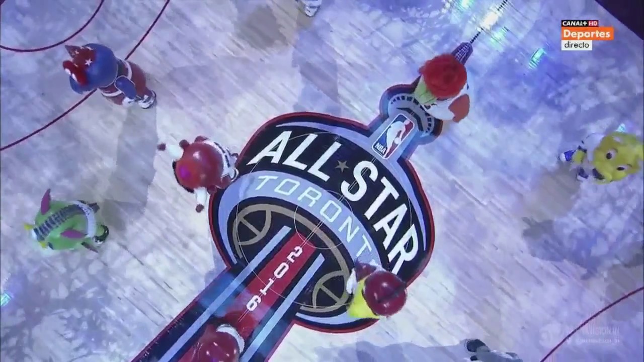 All Star Mascots Toronto 2016