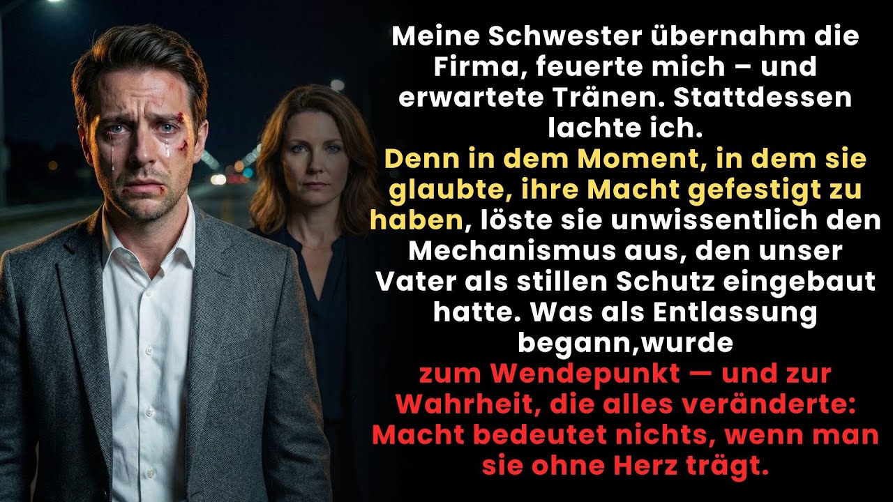 Dies ist “Meine Schwester übernahm die Firma, feuerte mich und erwartete Tränen