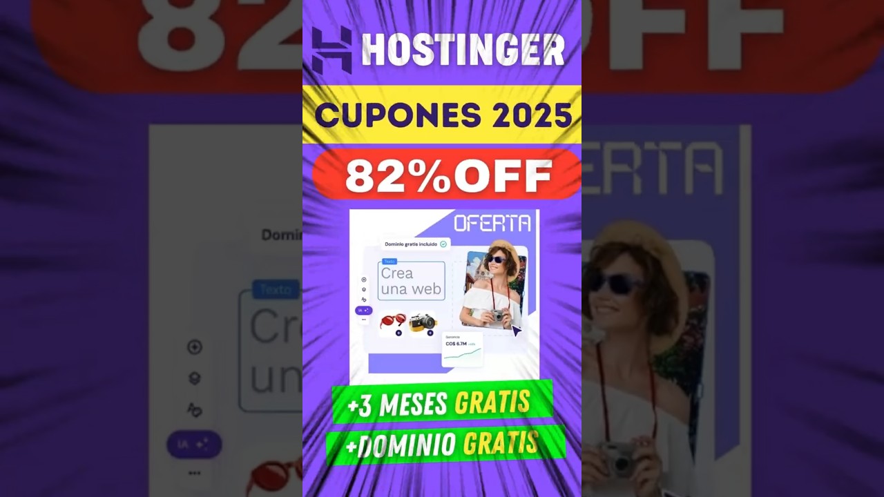 Cupones Hostinger 2025 Marzo🔥 2025 82% OFF|  El Mejor cupon  Hostinger #cuponeshostinger #hostinger