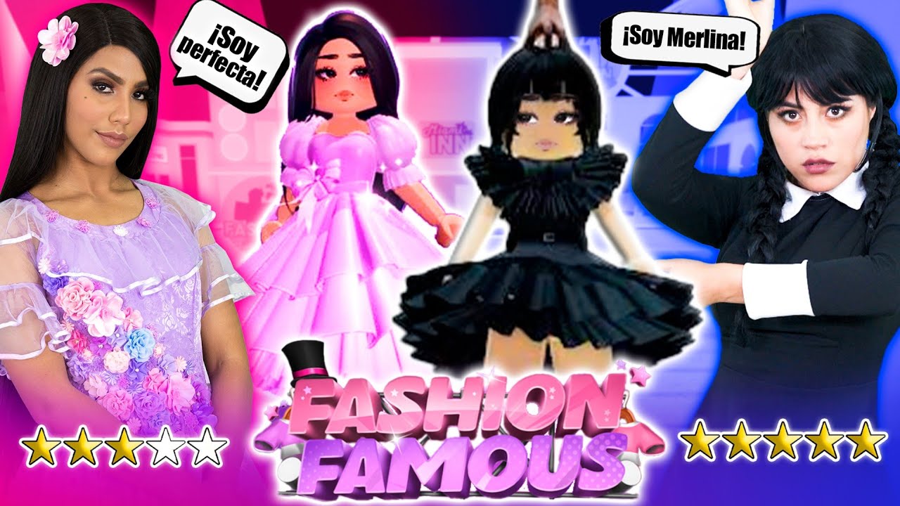 MERLINA ADDAMS VS ISABELA FASHION FAMOUS | roblox✨