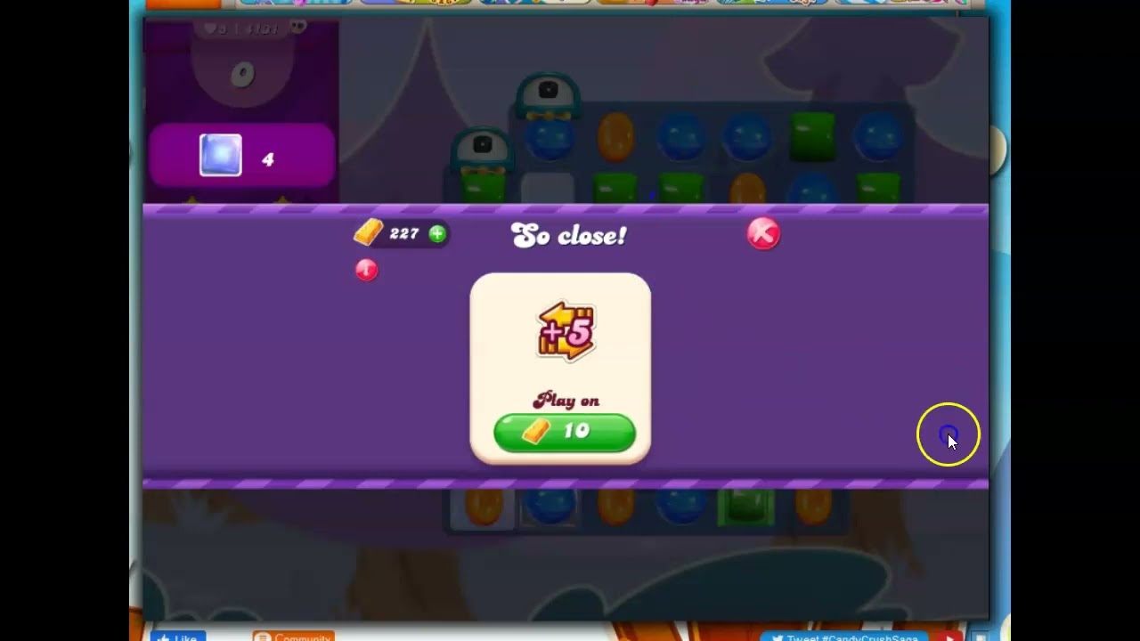 Candy Crush Level 4131 Talkthrough, 19 Moves 0 Boosters