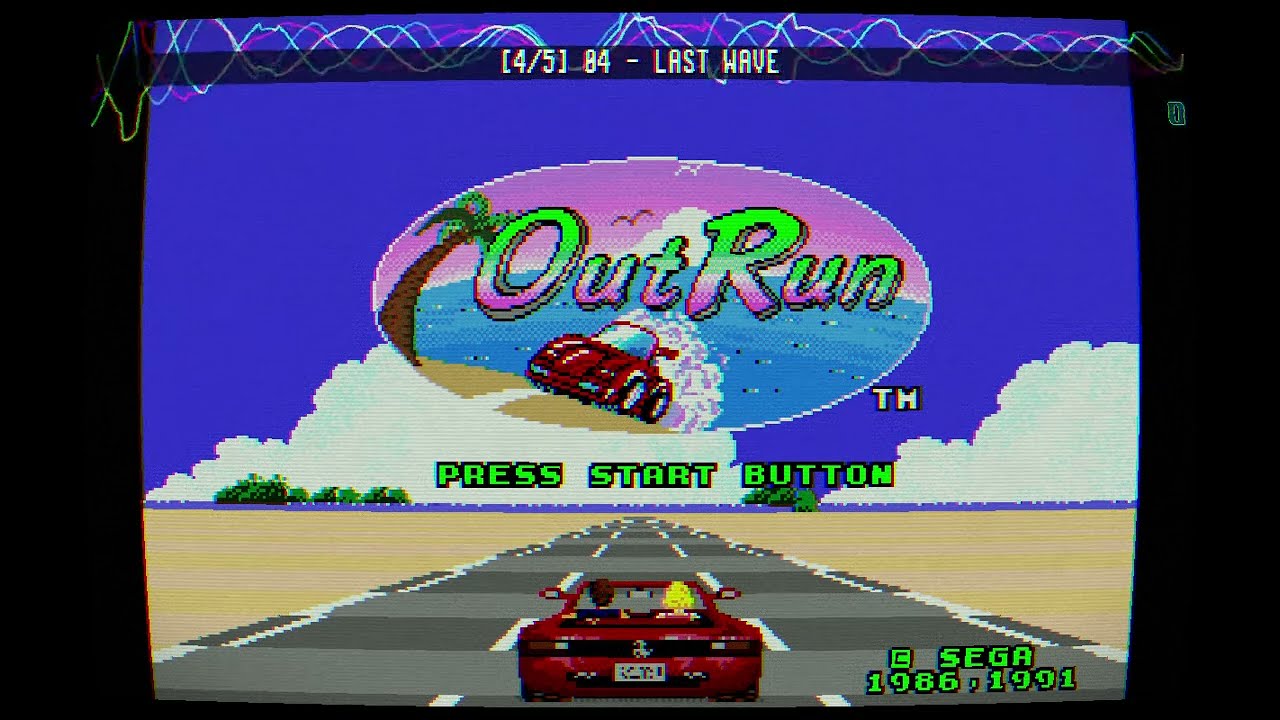 LAST WAVE (OutRun) – 1 Hour Loop | SEGA Mega Drive / Genesis OST | 1991