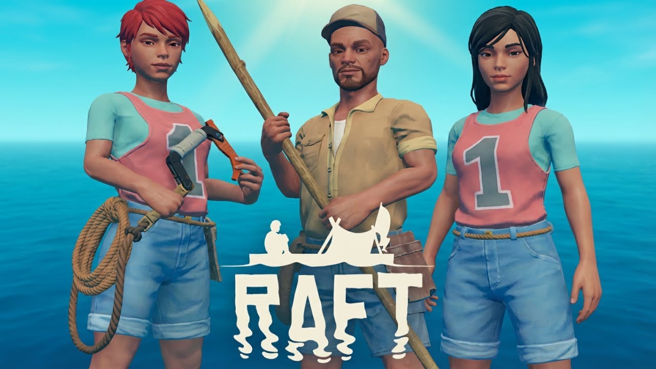 Playing Raft - It’s survival fun at Below Average