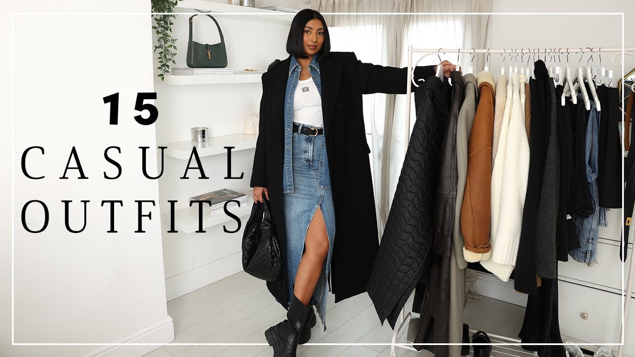 15 CASUAL CHIC WINTER OUTFITS LOOKBOOK 2023 | HOW TO LAYER & BUILD AN OUTFIT