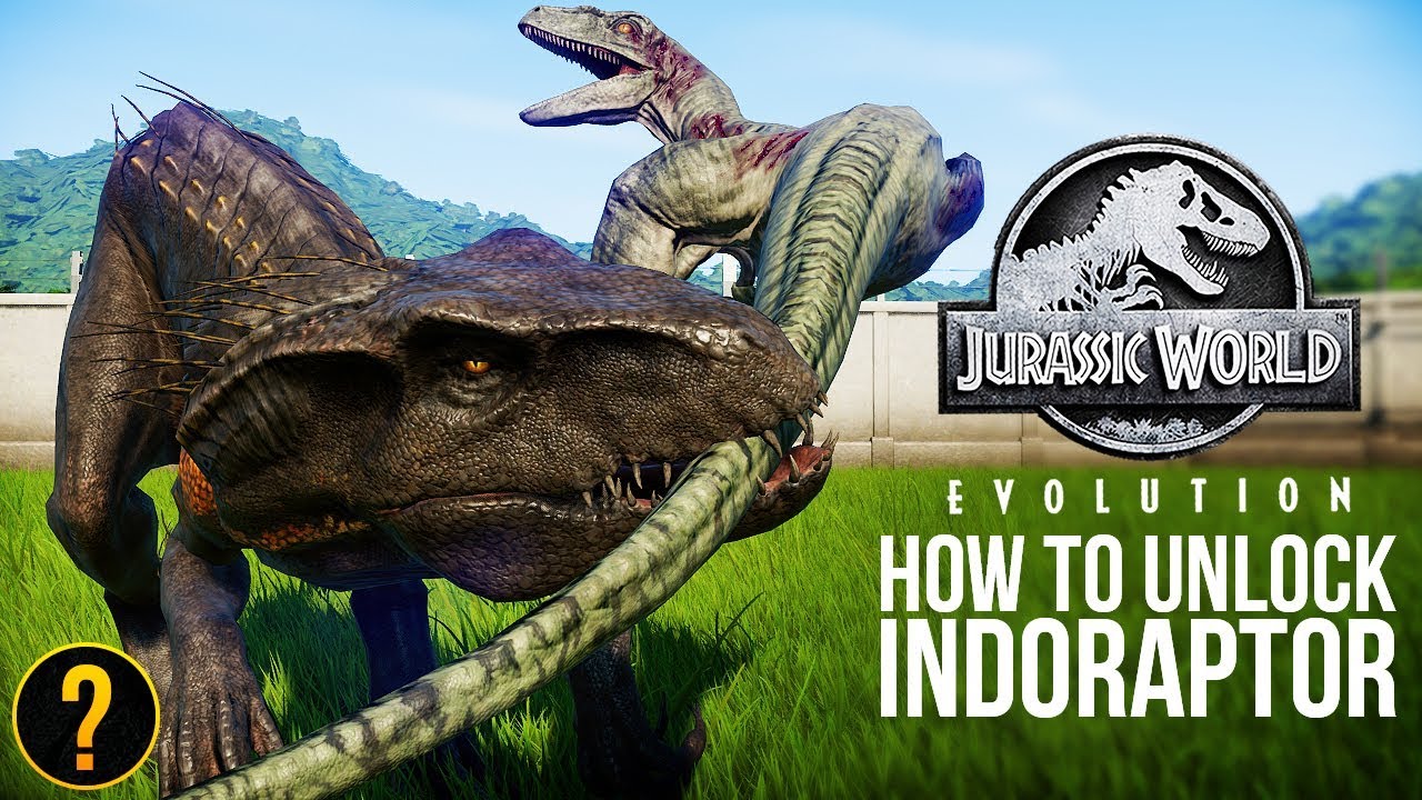 КАК РАЗБЛОКИРОВАТЬ ИНДОРАПТОРА | Jurassic World: Evolution Fallen Kingdom DLC