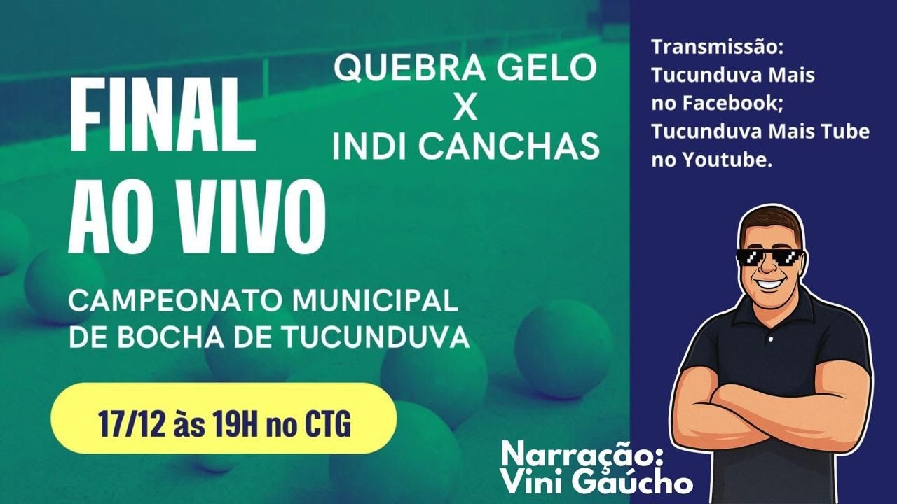 Campeonato Municipal de Bocha de Tucunduva RS FINAL.