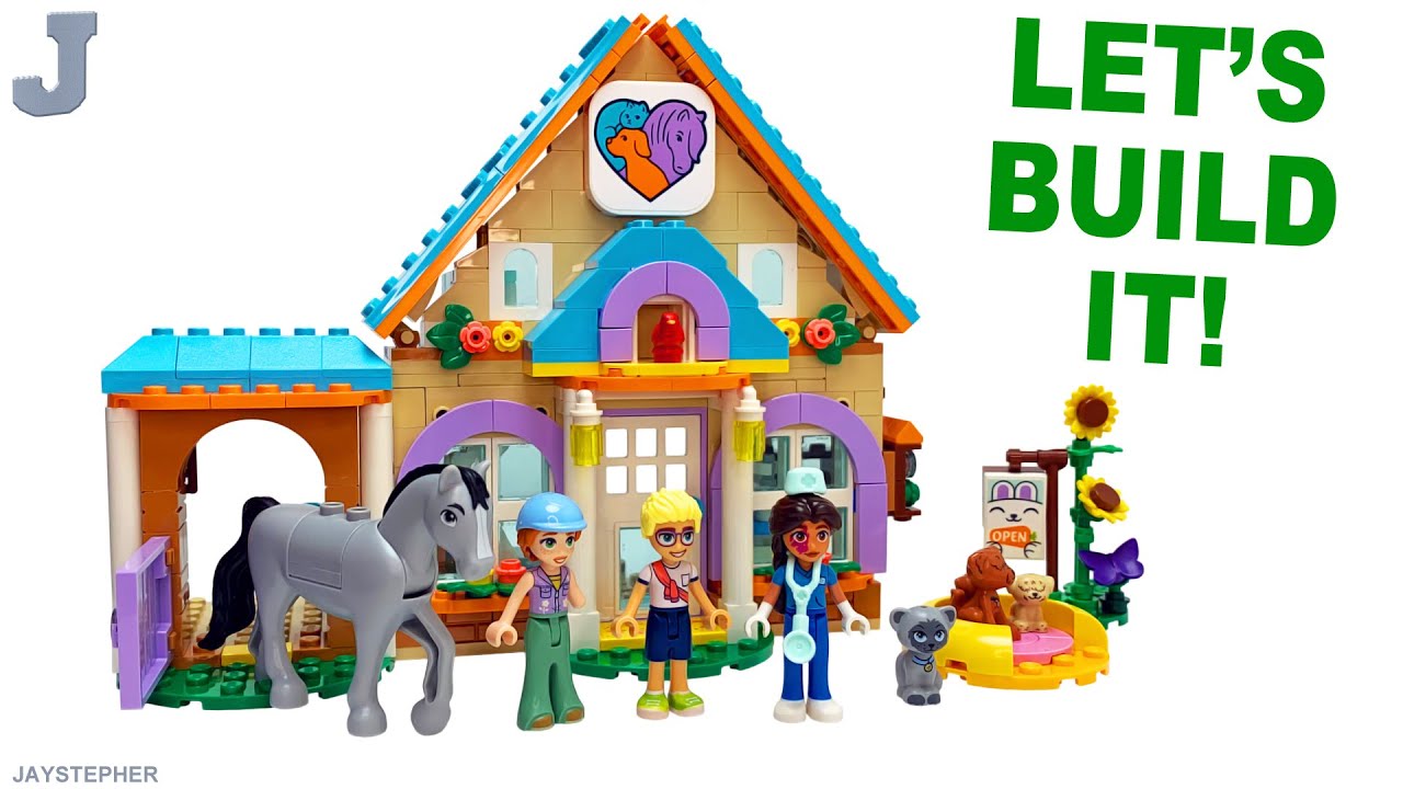 LEGO Friends 2025 Horse & Pet Vet Clinic 42651 Complete Build & Review