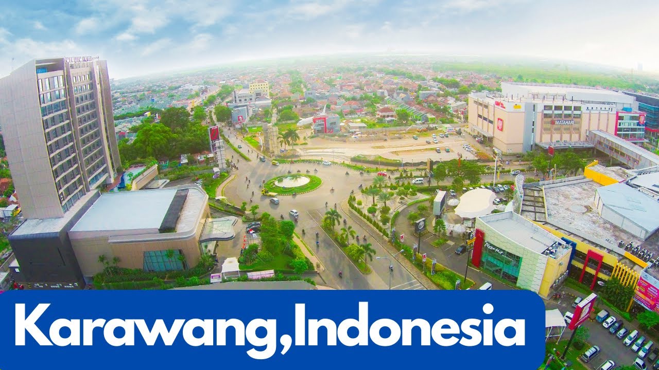 Soothing Aerial Views: West Karawang City
