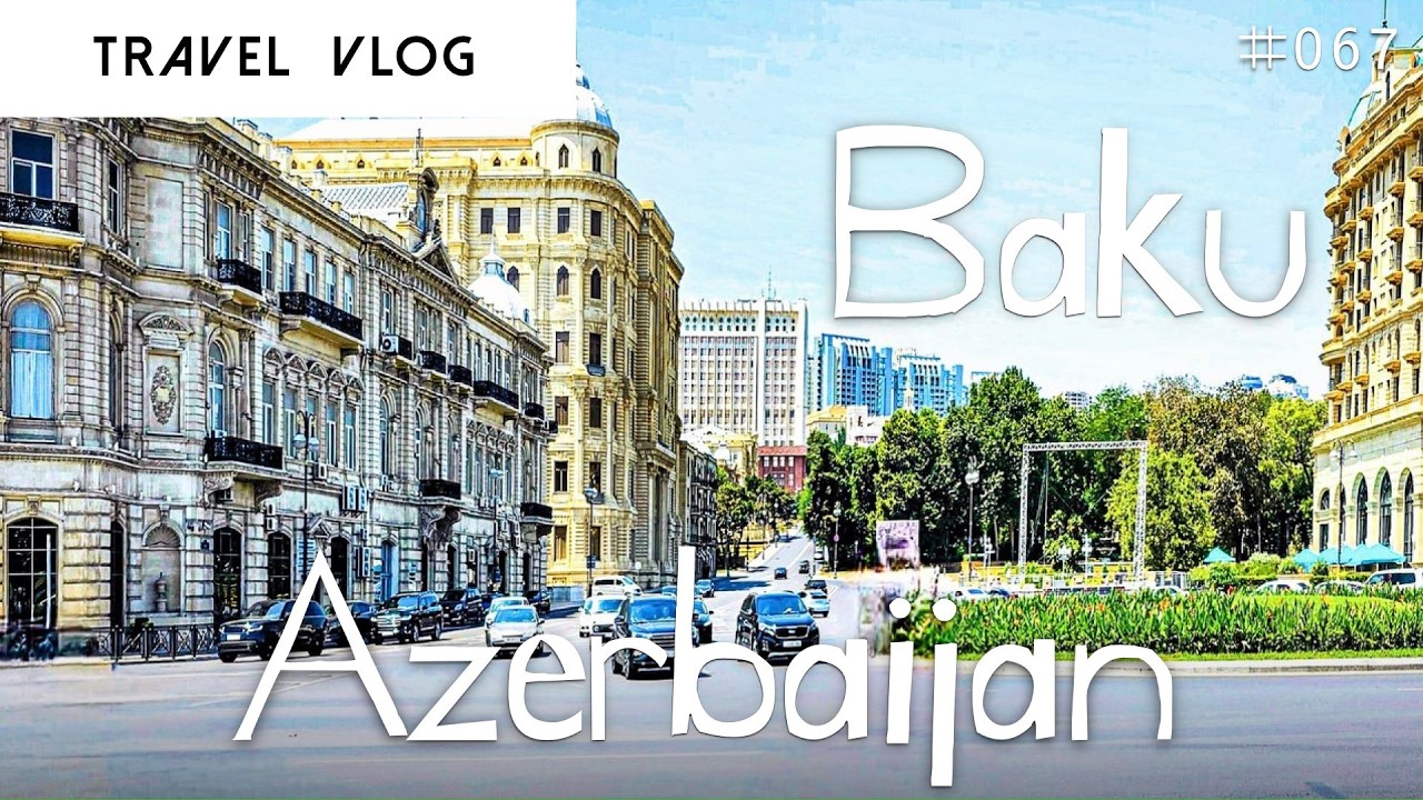 ⛅️ Baku, Azerbaijan 🇦🇿 ~EXPLORING STREETS, CITY SCENES & CULTURE IN AZERBAIJAN | #COUPLETRAVEL