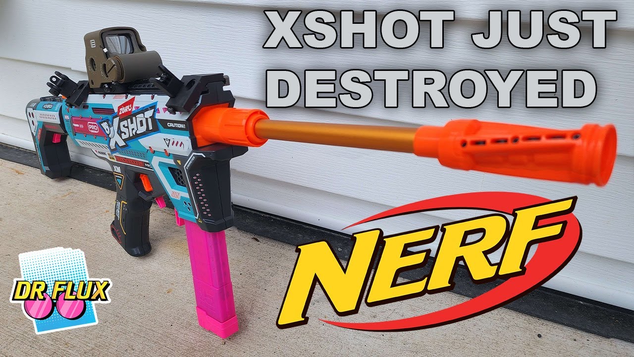 This X Shot AEG Is on a Different Level Than Nerf!