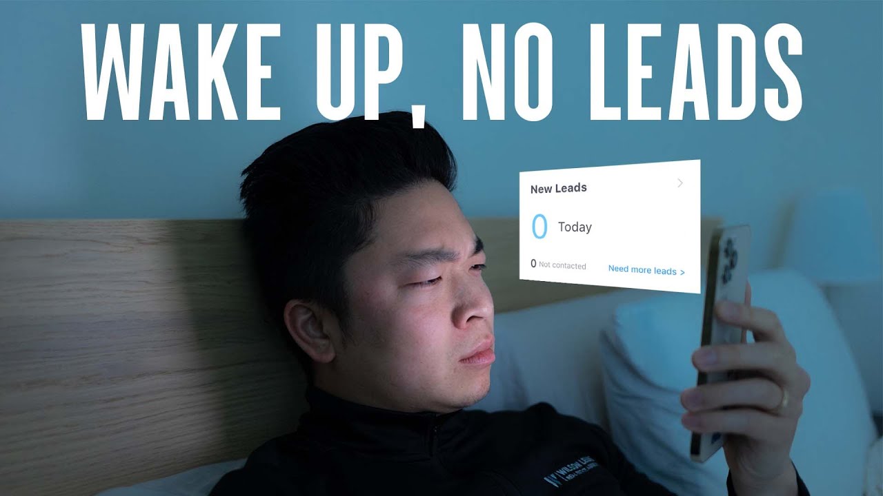 Waking Up With No Leads As a Real Estate Agent? HERE'S WHAT TO DO!