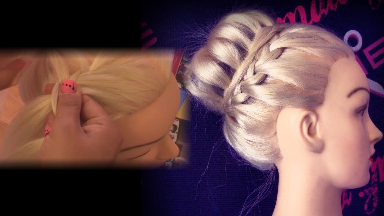 Χτένισμα Στέμμα από πλεξίδες  Braided crown hairstyle