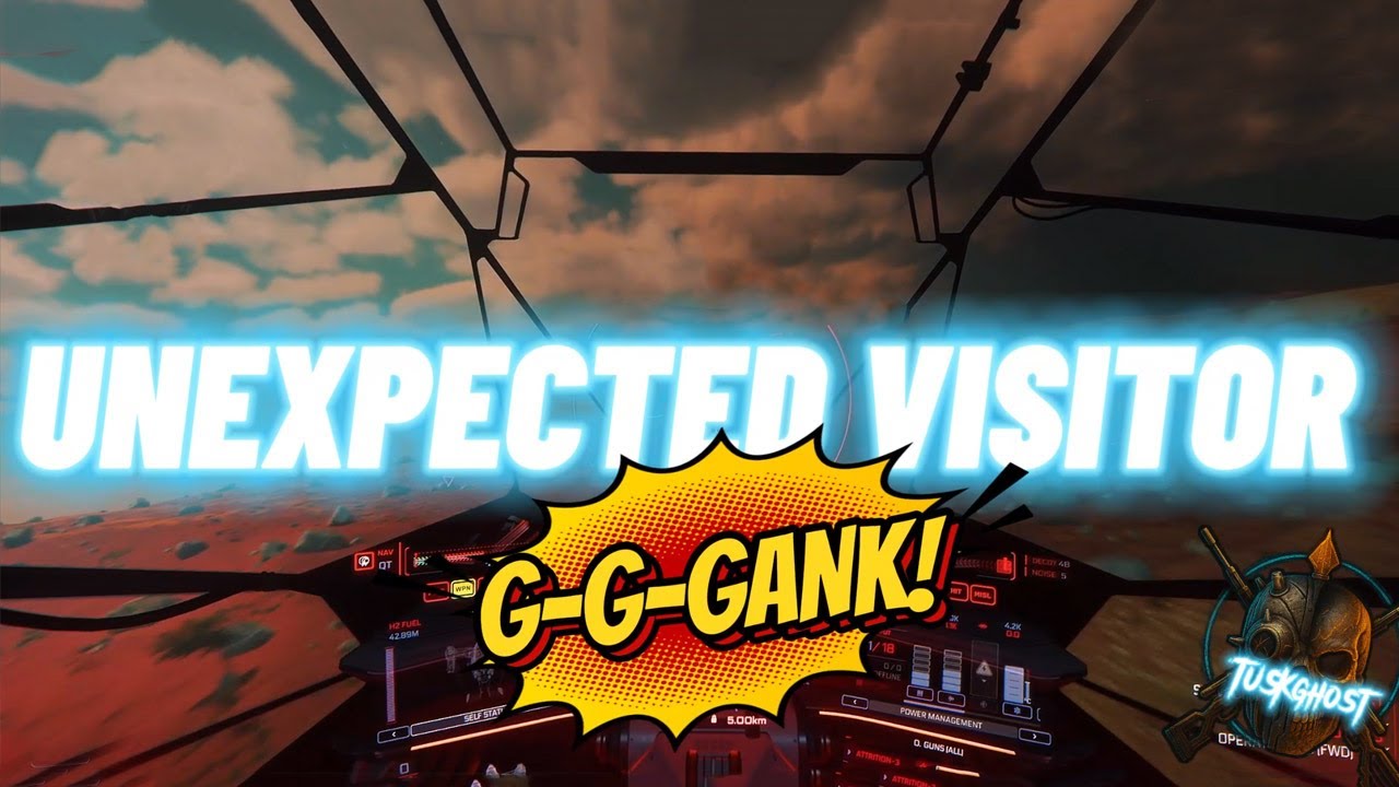 UNEXPECTED VISITOR 💀 - SCAV Pyro Gank @StarCitizen #starcitizen