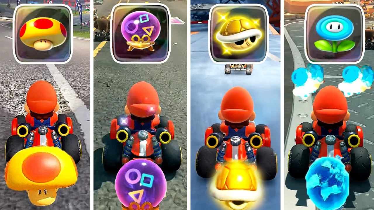 Mario Kart World - All Items with Gameplay (Nintendo Switch 2) [4K]