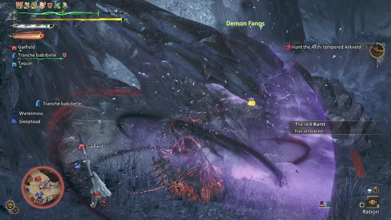 Monster Hunter Wilds Arch Tempered Arkveld