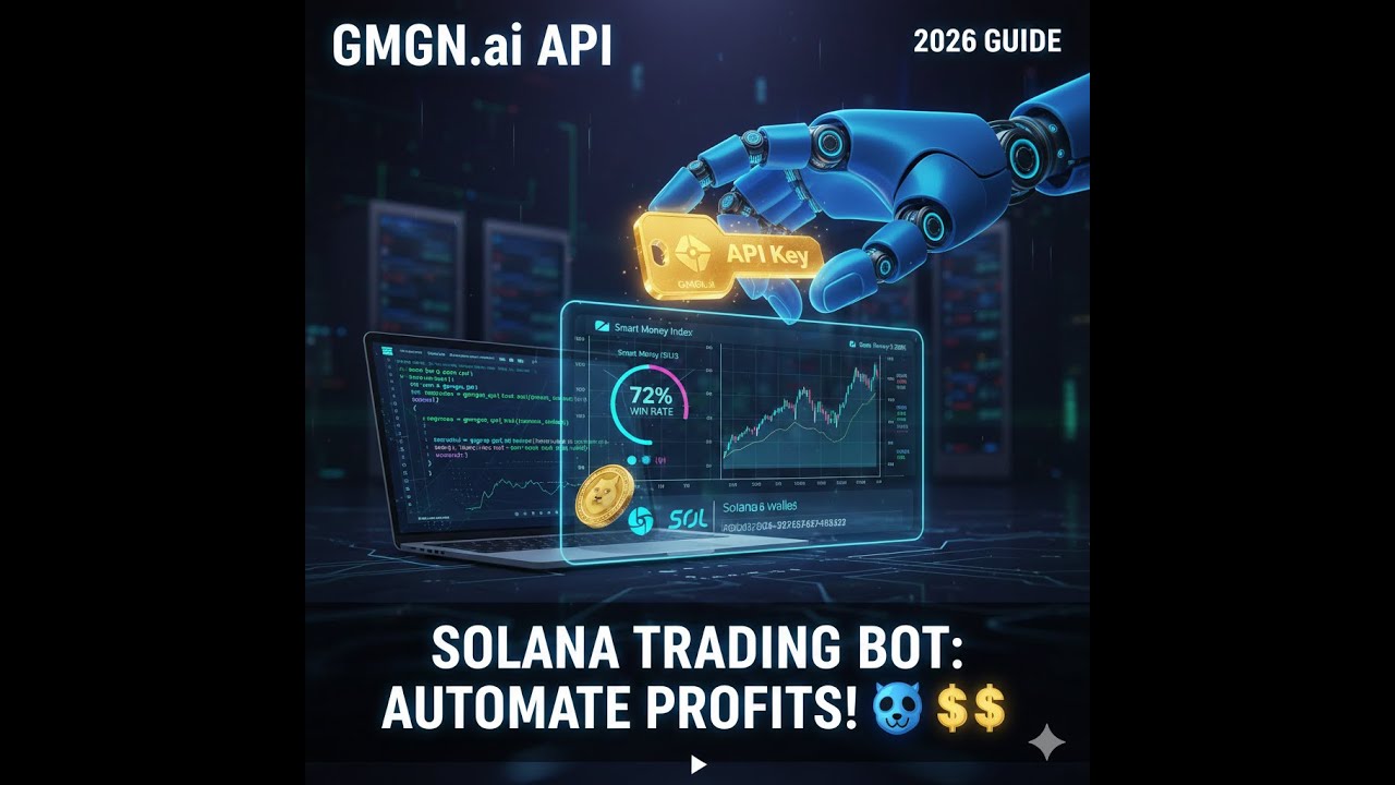 How to Get GMGN.ai API Credentials: Build a SOLANA Trading Bot & Automate Profits (2026 Guide) 🤖💰