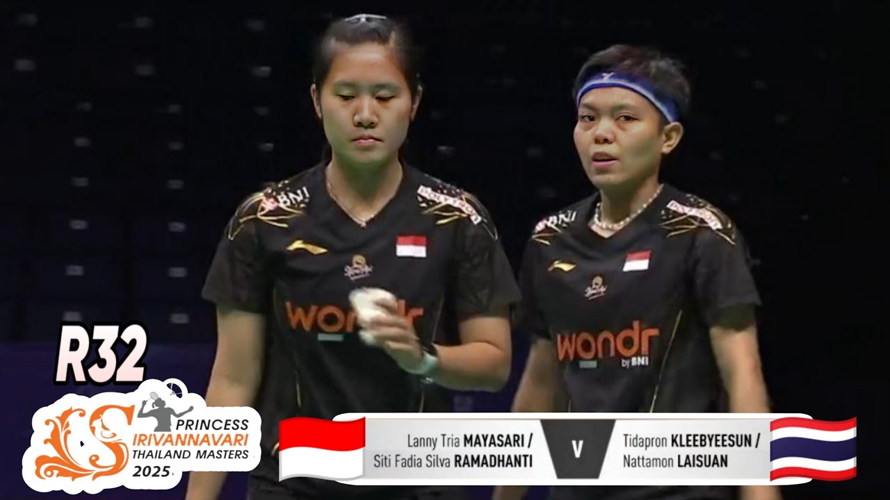 Lanny Tria Mayasari/Siti Fadia Silva vs Tidapron/Nattamon Laisuan II Thailand Masters 2025