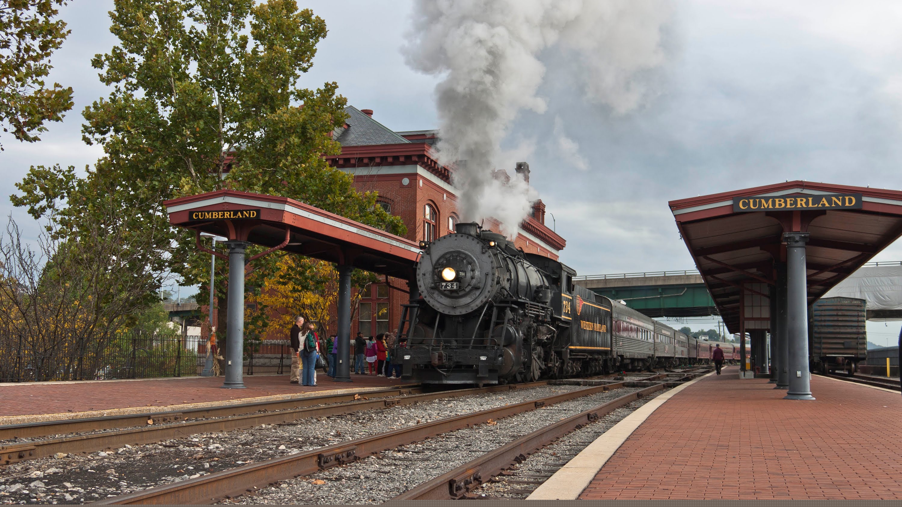 HD: Chasing the Western Maryland Scenic Railroad - Autumn 2013 - 10-19-13