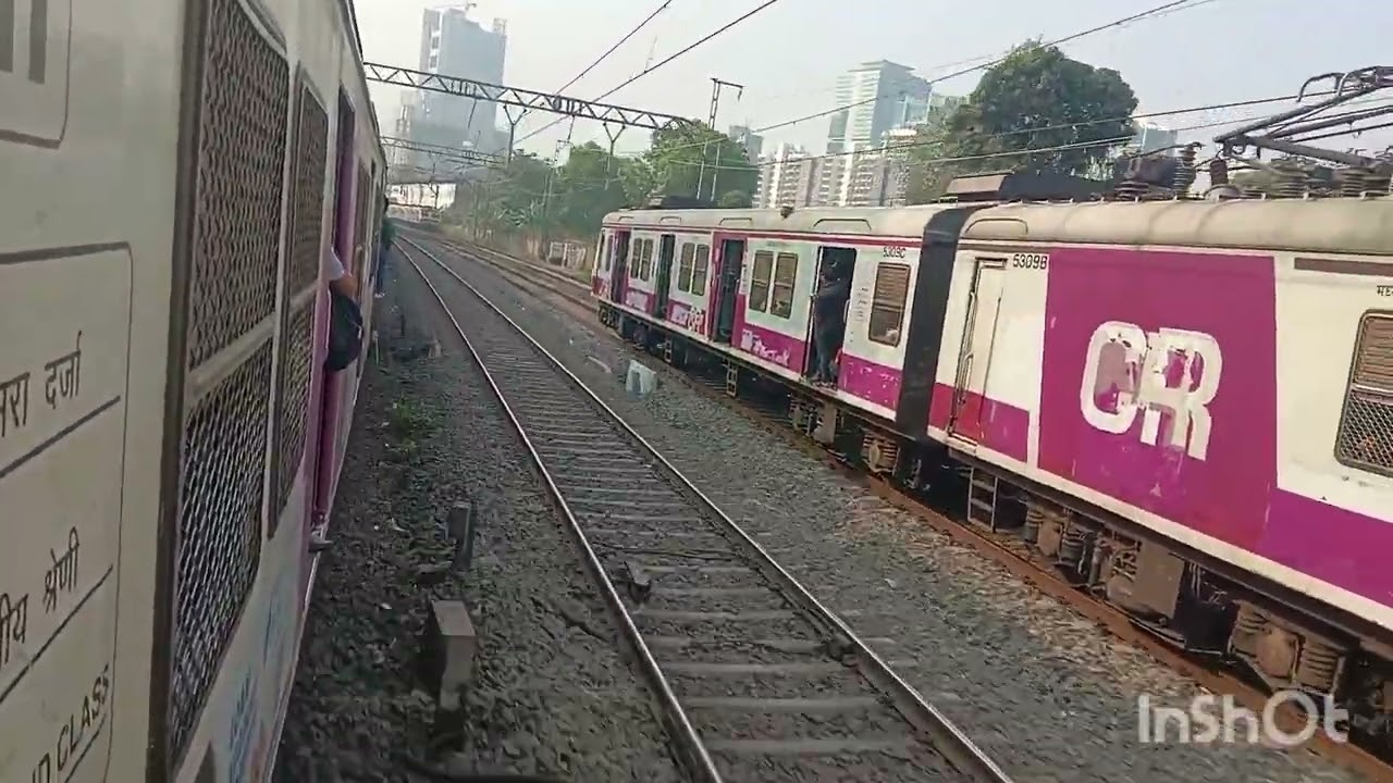 Dadar to Byculla by Fast Local | Morning Mumbai Local Train Journey | Central Railway