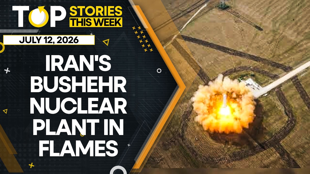 US-Iran War: US Strikes Iran's Biggest Nuclear Plant, Bushehr Erupts In Massive Blaze | Top Stories