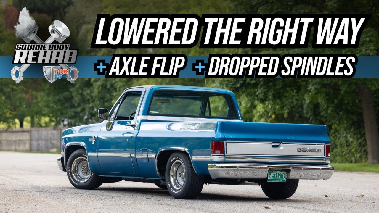 Как правильно занизить подвеску вашего Chevrolet Square Body.