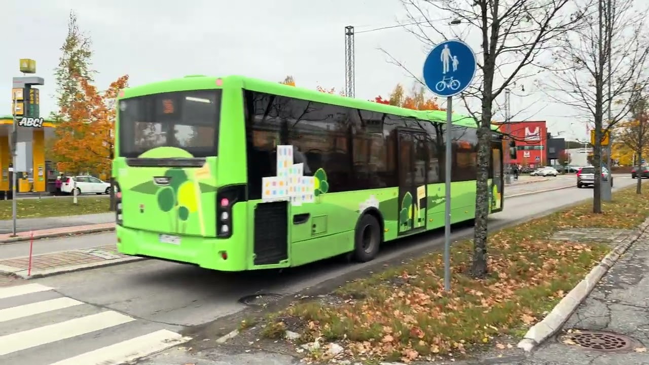11.10.2024 Jyväskylä, Finland - a ride (50% speed, originally iPhone 16 Pro Max 4k120)