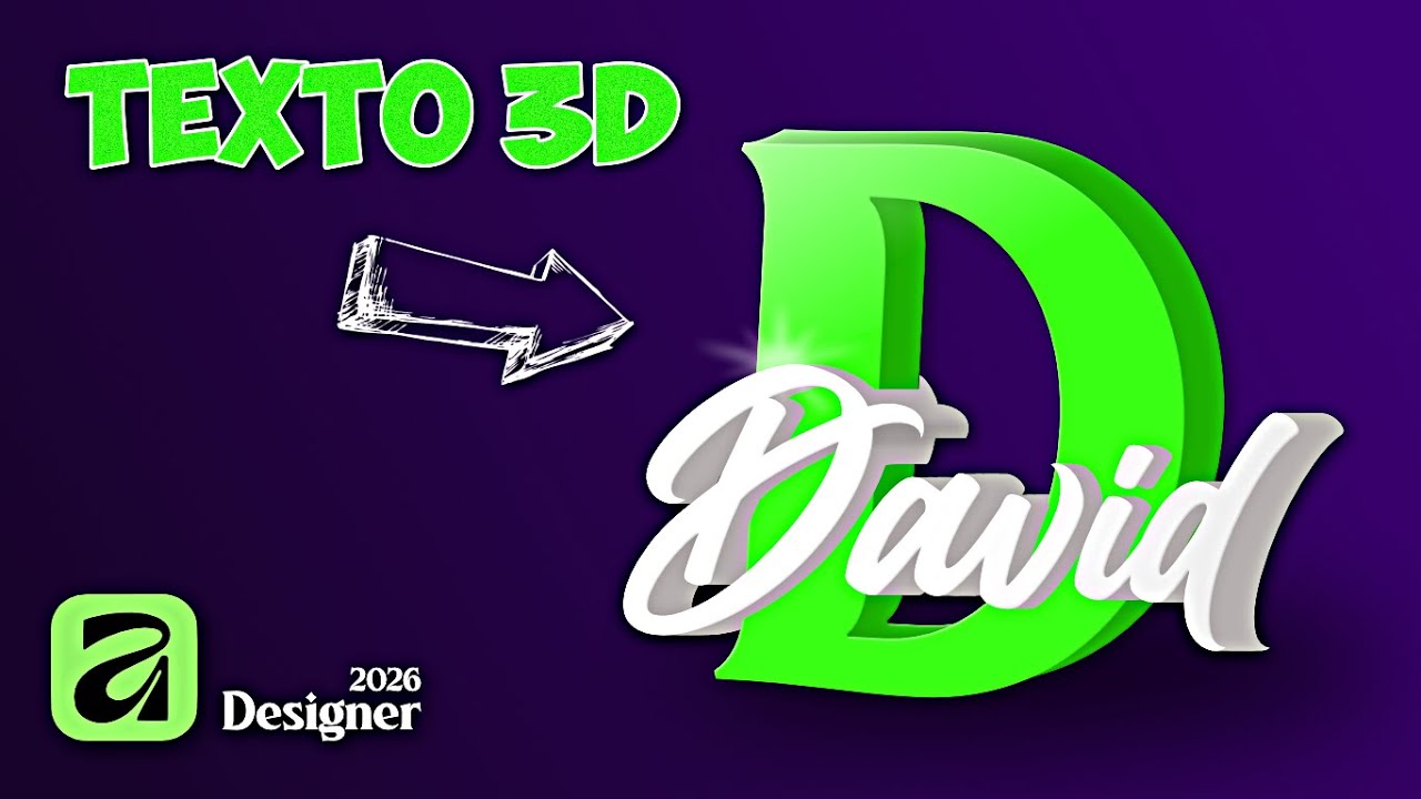 Cómo Hacer un Doble Texto 3D en Affinity by Canva (Efecto Profesional) | 2026