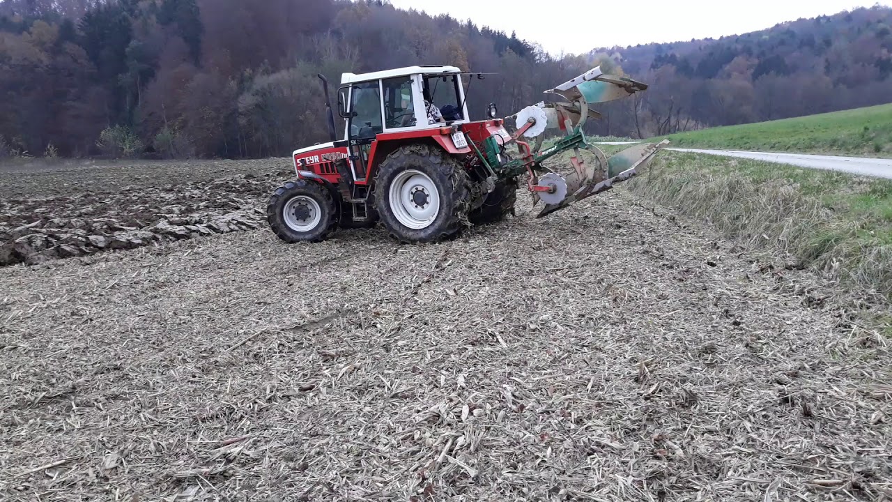 Pflügen 2k18 steyr 8080