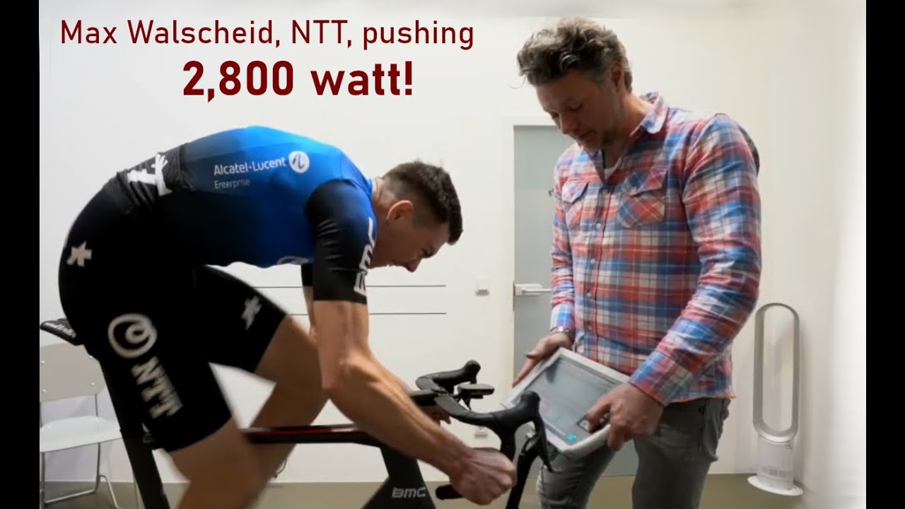 Max Walscheid pushing 2800W after getting bikefit and new Solestar insoles