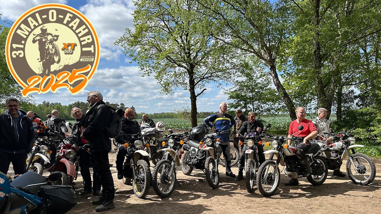 Mai-O-Fahrt des XT500 Stammtisches Hamburg