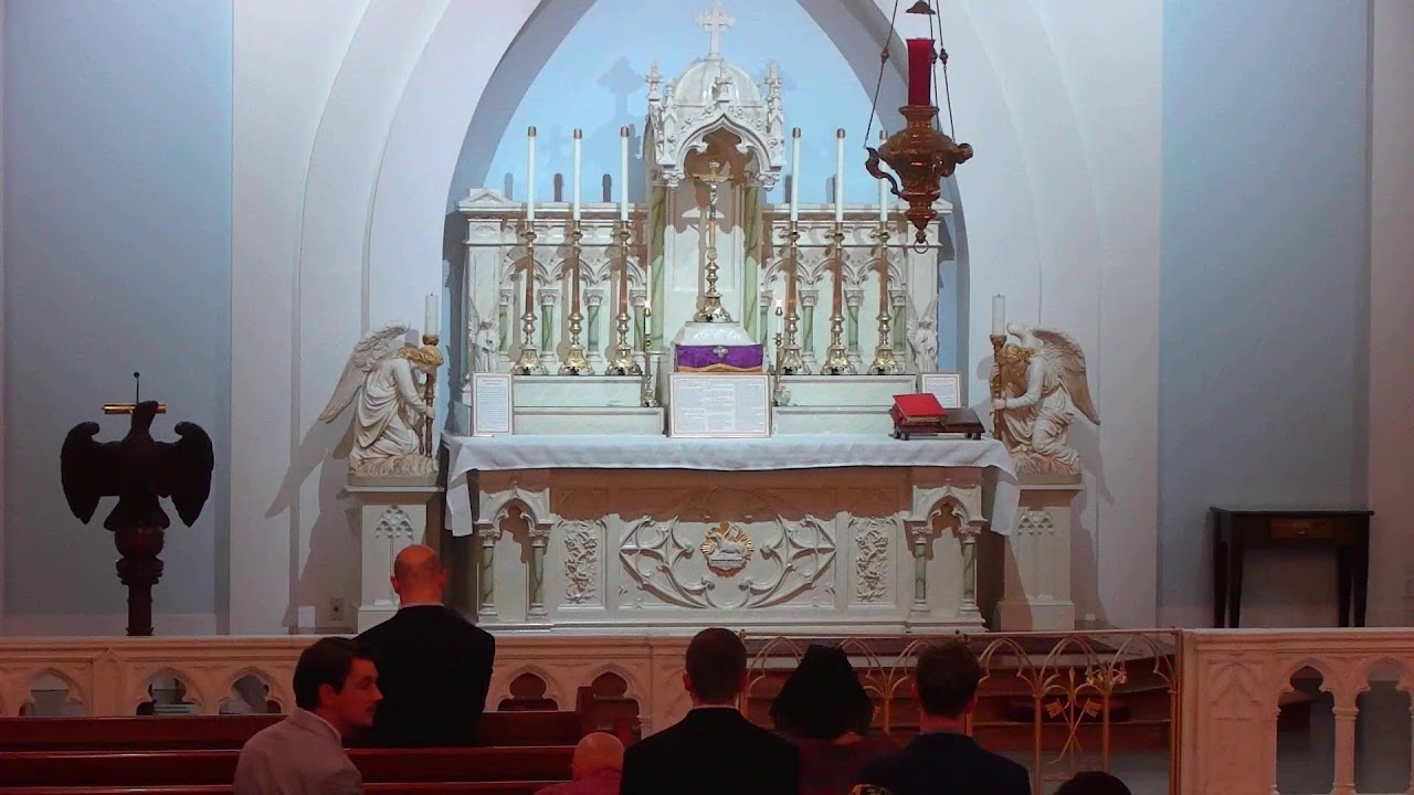 Friday 7 pm Livestream of the Traditional Latin Low Mass 03/13/2026
