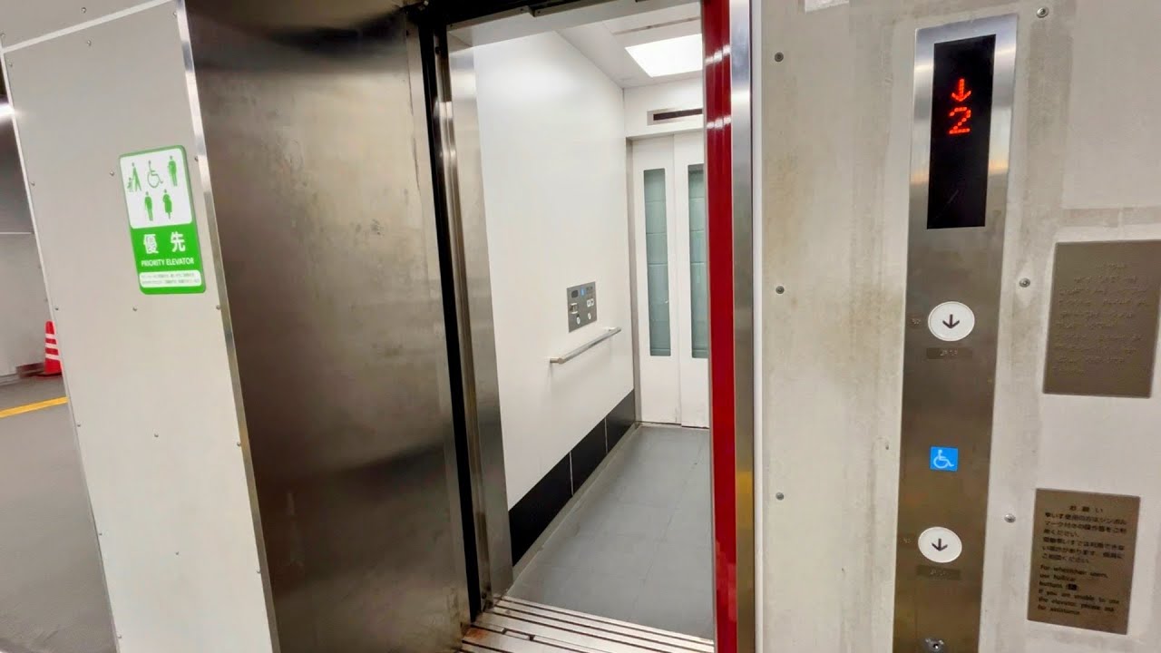 【日立】春日部駅のエレベーター HITACHI Elevator,Kasukabe Sta.
