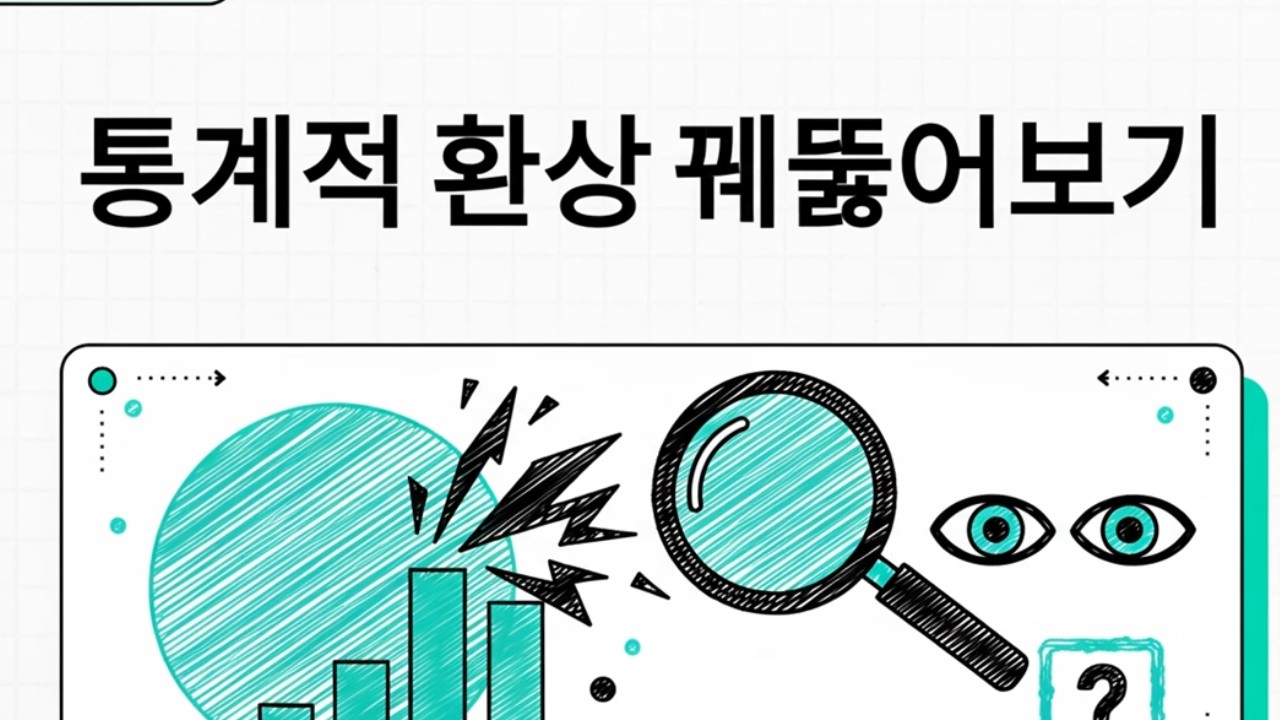 97. 잘못된 통계적 환상에 속지 않는 비판적 사고력 기르기
